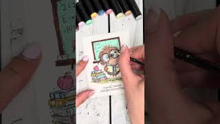 Paint Smoosh FUN for a Great Teacher Card ✨