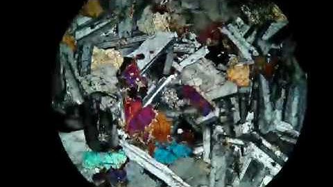 Gabbro Thin Section Sample 1