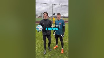 Throwing Tutorial by a Pro Goalkeeper 🧤 #goalkeeper #goalkeepertraining