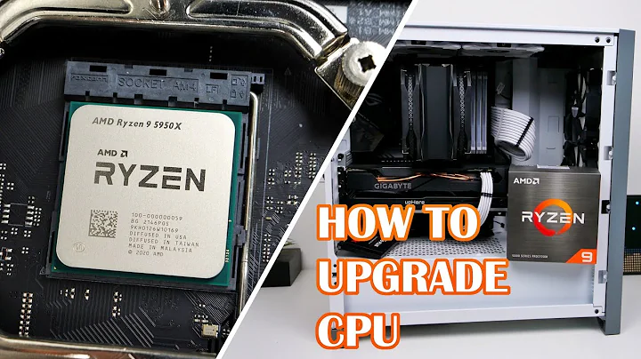 How To Upgrade Your CPU Step By Step | AMD Ryzen CPU Installation 2022