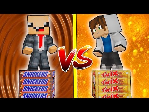 видео: Snickers® ЛАКИ БЛОК VS Twix ЛАКИ БЛОК! НУБ ПРОТИВ ПРО! ВЫЖИТЬ НА 1 БЛОКЕ! #46