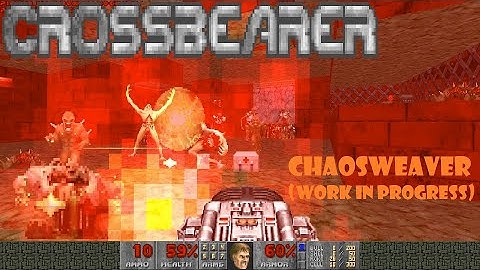 Doom 2: Crossbearer by Hak3180 - Map 22 Chaosweaver (INCOMPLETE MAP!) - UV 1st try - stressful times