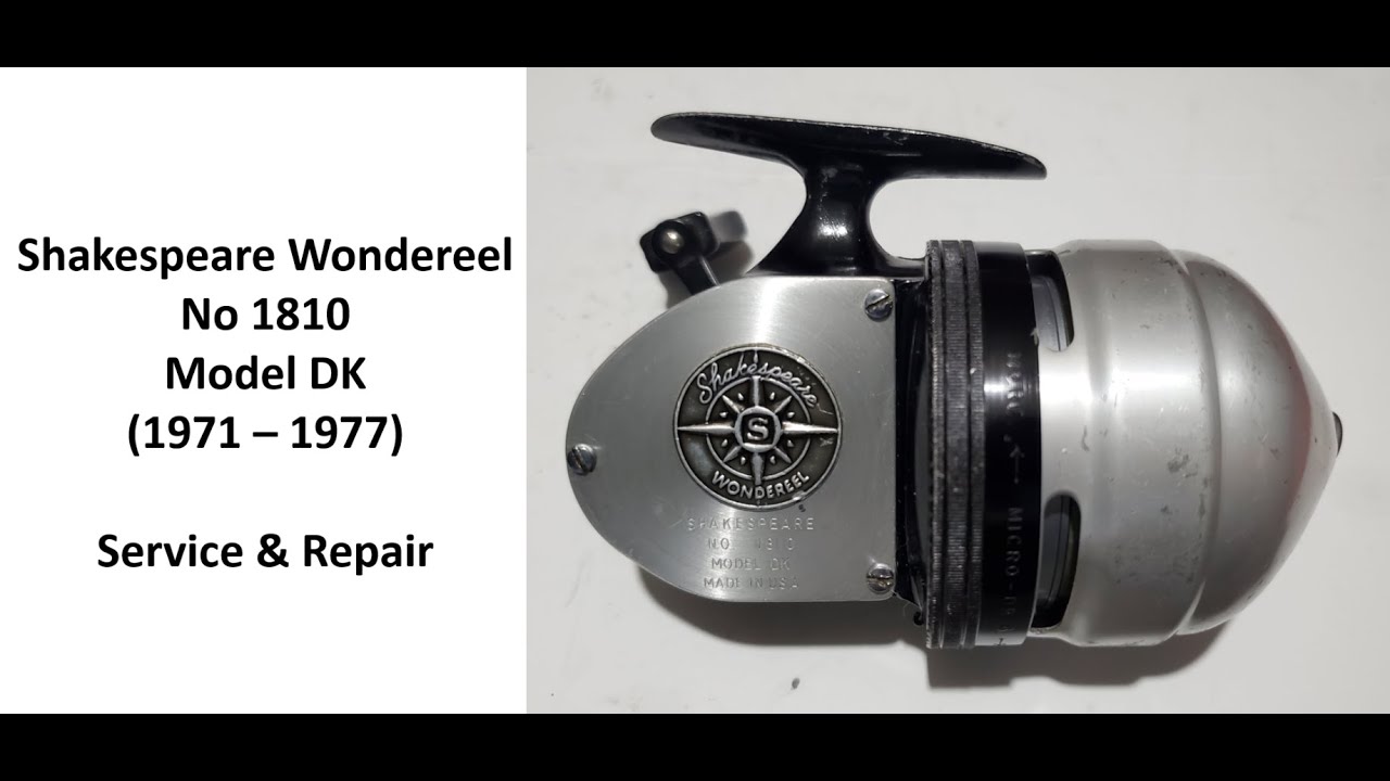 Shakespeare No 1810 DK Service and Repair Video YouTube