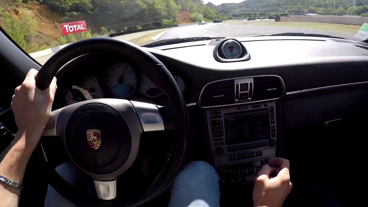 Porsche 997 carrera S Circuit pole mécanique d'Alès sessions de 15H00 le 08 Septembre 2019