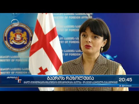 მსოფლიო დეზინფორმაციის წინააღმდეგ და საქართველოს თანაავტორობით შექმნილი რეზოლუცია