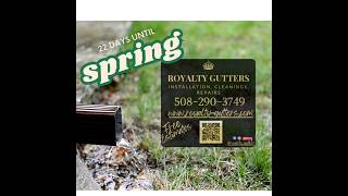 22 Days Until Spring! ☀️🌿💧The countdown is on! 💦#SpringCountdown #GutterFlow #RainReady Countdown Days Until Spring