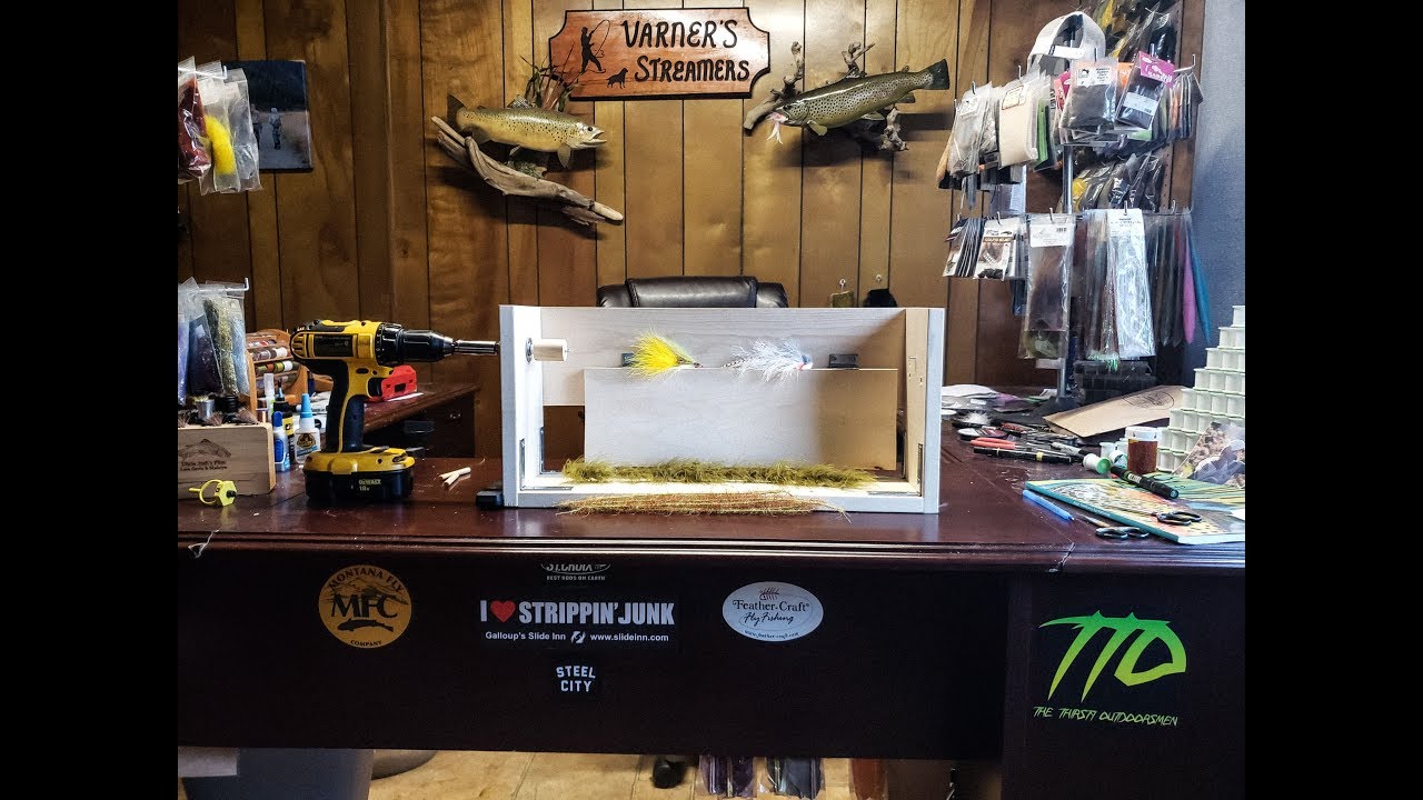 Tying Tips Building A Dubbing Brush Bench YouTube