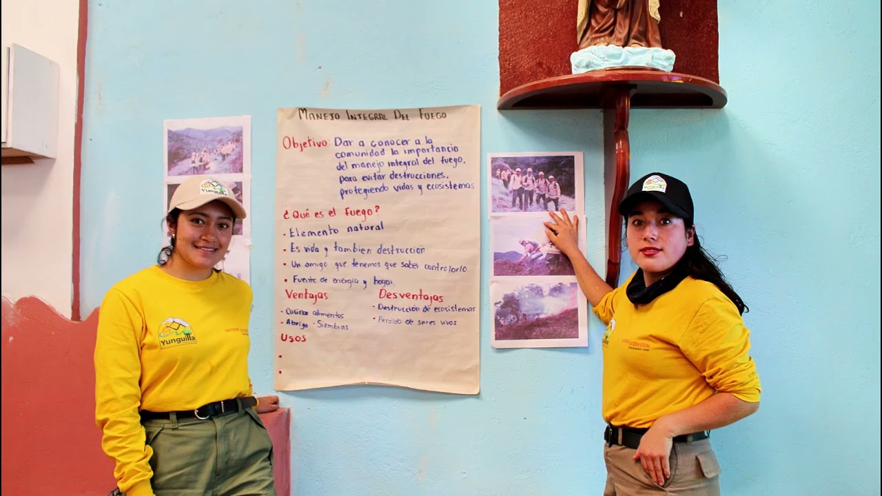 Manejo del Fuego con Enfoque de Género | Comunidad de Yunguilla