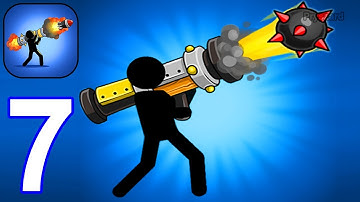 Boom Stick: Bazooka Puzzles - Gameplay Walkthrough Part 7 New Update Level 22-23 (Android, iOS)