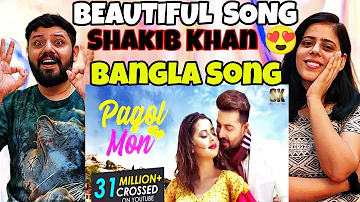 PAGOL MON Video Song Reaction | Password | Shakib Khan | Bubly | New Bangla Movie Song |