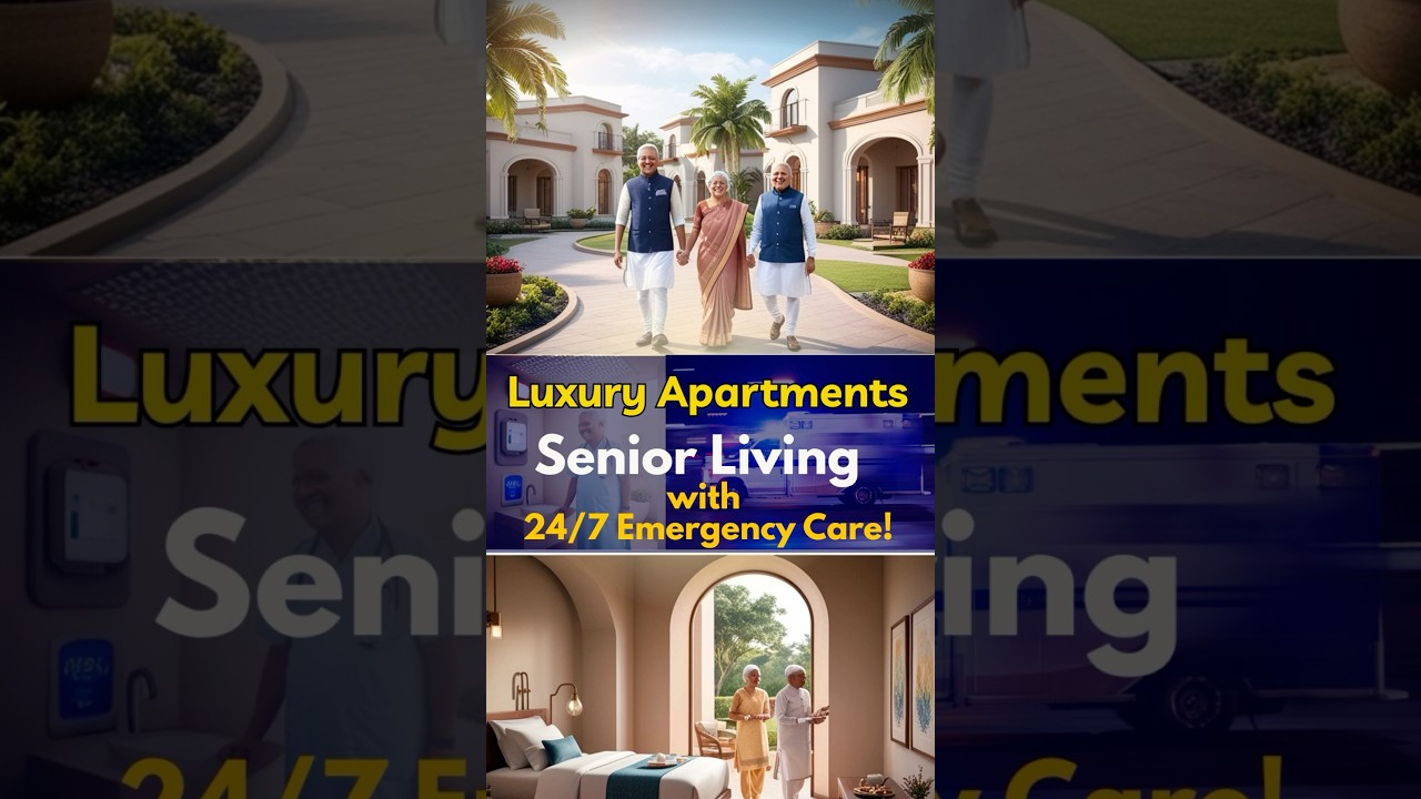 Luxury Senior Living Apartments at The Wellness City | 24/7 Emergency Care | 