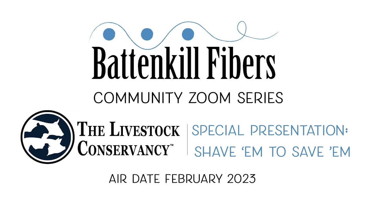 Community Zoom Shave 'Em to Save 'Em with The Livestock Conservancy