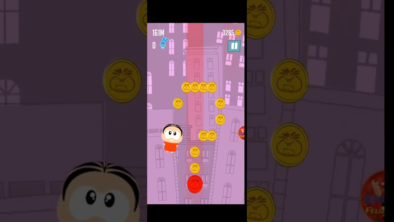Jogando up toy o jogo da Monica toy
