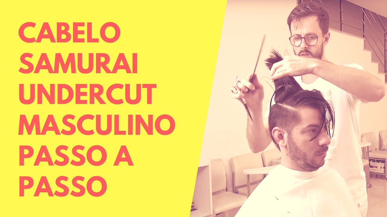 Cabelo samurai, Under cut masculino passo a passo