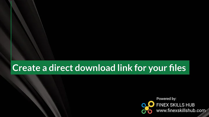 Create a direct download link for your files (OneDrive and Google Drive)