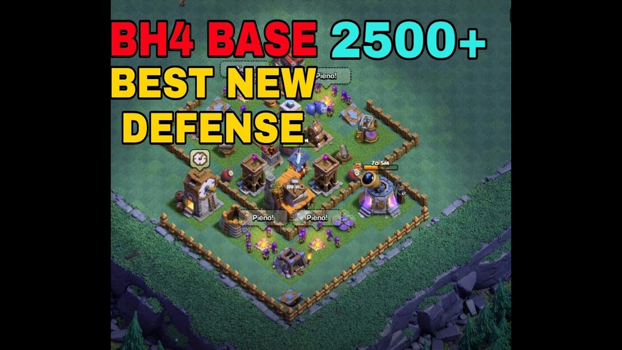 Bh4 base: Best New Defense of 2017| Clash of Clans