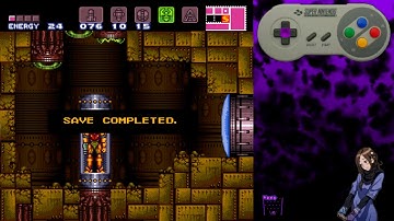 Blind+first playthrough of SUper Metroid part 2/2