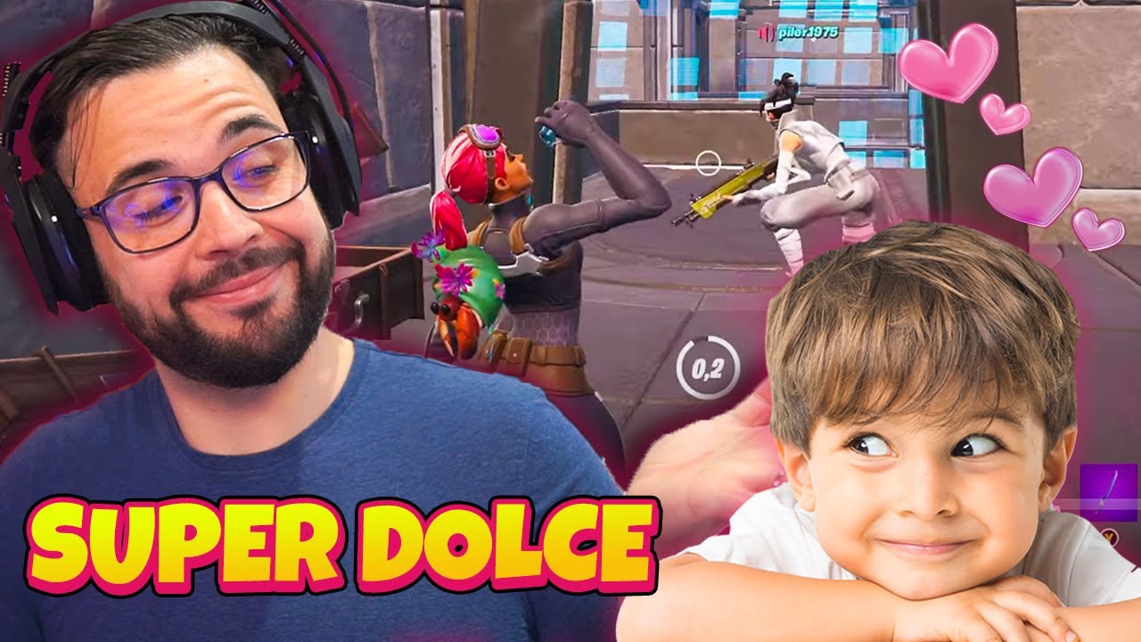 Gioco con un Bambino Super Dolcissimo a - FORTNITE