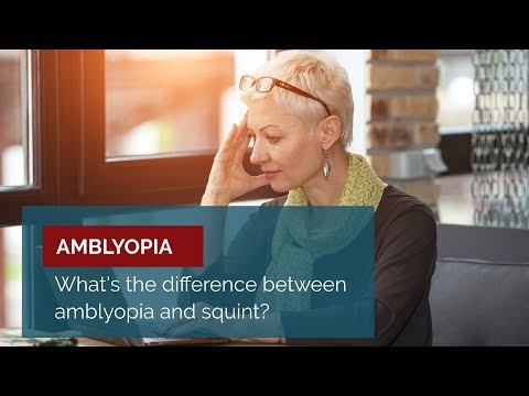 Videó: Különbség Az Amblyopia és A Strabismus Között