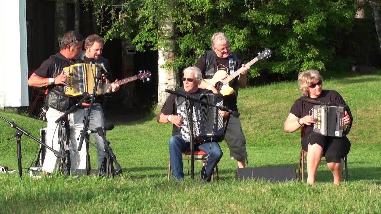 Tones orkester i Ransäter Bälgspel vid landsvägskanten 2015