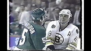 Cam Neely vs Ulf Samuelsson