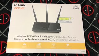 Ødelægge lække dø D-Link AC750 Amplifi Router Review, Set-up, Benchmark, Teardown, & Range  Test. DIR-819 - YouTube