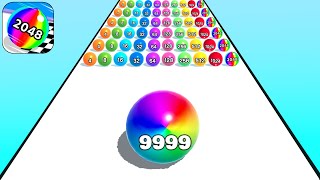 📌Satisfying Mobile Game Ball Merger Run 2048 Play 999 Tiktok Video Games Walkthrough Update Freeplay screenshot 3
