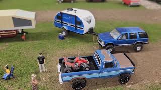 We need a camping scene . Let's go camping!!