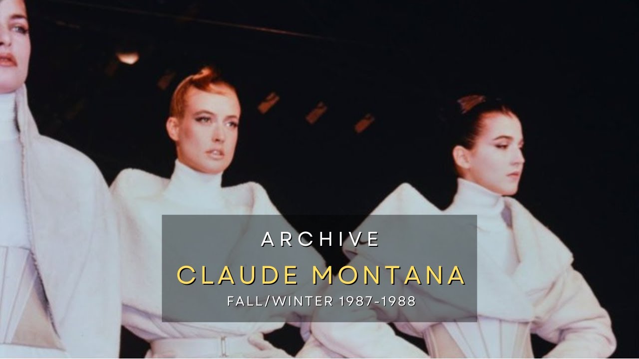 Claude Montana Fall/Winter 19871988 YouTube