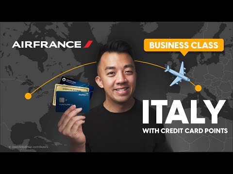 Booking Business Class Flights to ITALY with Credit Card Points