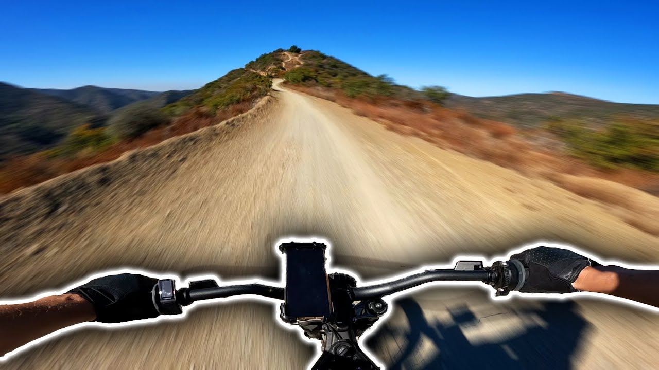 72v Sur Ron vs Mountain Trail! YouTube