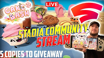 Cake Bash Stadia Community Stream!