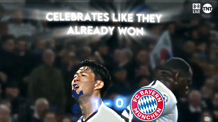 Tottenham VS Bayern | 19/20 UCL | 2 - 7 ( Edit )