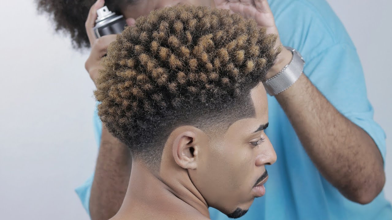 🔥HAIRCUT TRANSFORMATION🔥 incrível transformação em cabelo afro