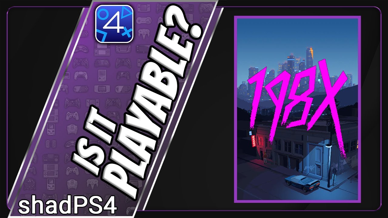 Is 198X Playable? shadPS4 Gameplay [Beelink GTR6]