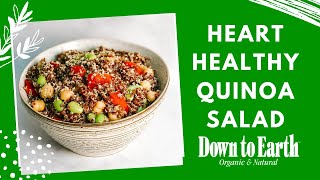 Heart Healthy Quinoa Salad | Live Hawaii Cooking Classes | Plant-Based