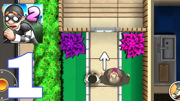 Robbery Bob 2 - Gameplay Walkthrough Part 1 (iOS, Android)