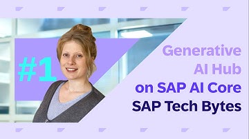 SAP Tech Bytes: Prompting Large Language Models in the generative AI Hub on SAP AI Core