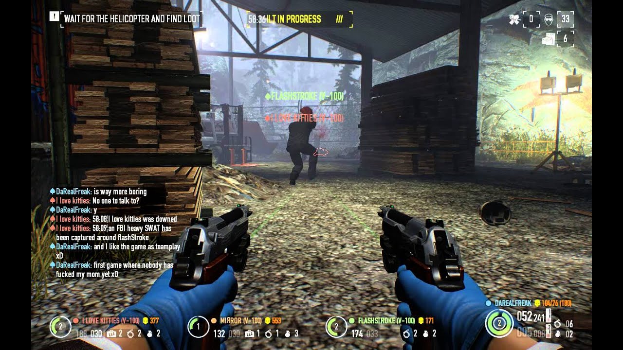 Payday 2 Xmas Challenge(53+ bags on Overkill) no medics YouTube