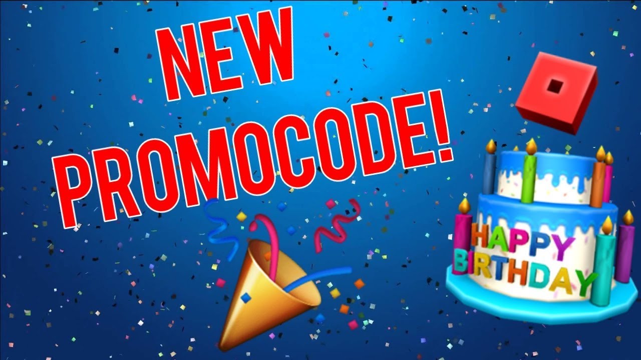 Roblox 12th Birthday New Promocode By Dogeplays - code for roblox 12th birthday cake