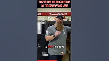 How To Find The Liberty Safe Securam RESET Button