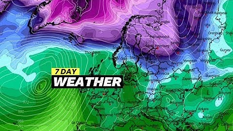 European Weather | GFS Model in 850 hPa December 28, 2025 l Europe Temperature