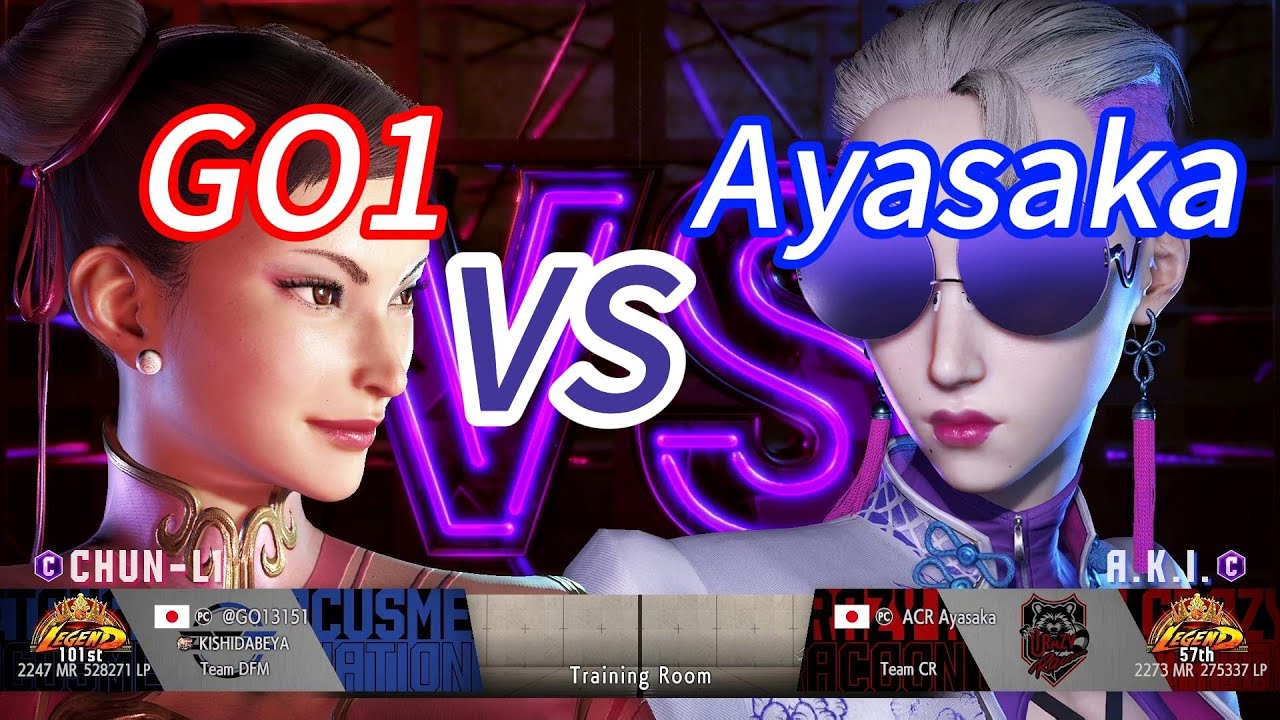 SF6💥GO1(CHUN-LI) vs ACR Ayasaka(CHUN-LI)💥Street Fighter 6 High Level Match's EP1606
