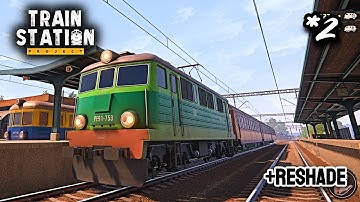 Train Station Project Demo #2 Level 8 Simulator Longplay +Graphic Reshade Overhaul