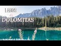 Los LAGOS MAS BONITOS de DOLOMITAS. ITALIA | vlog 2