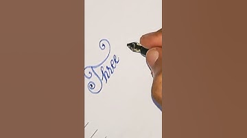 How to write cursive handwriting | super beautiful writing practice #shorts #youtubeshorts