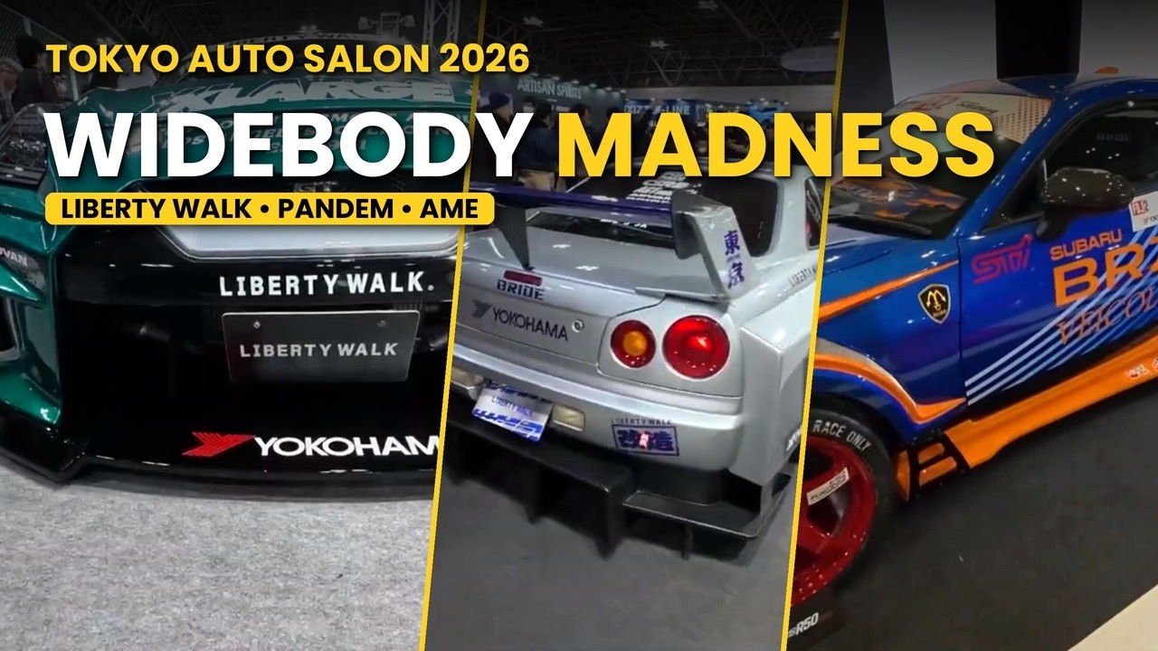 Widebody Madness at Tokyo Auto Salon 2026