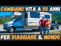 VENDONO TUTTO A 55 ANNI PER VIAGGIARE IL MONDO in CAMPER