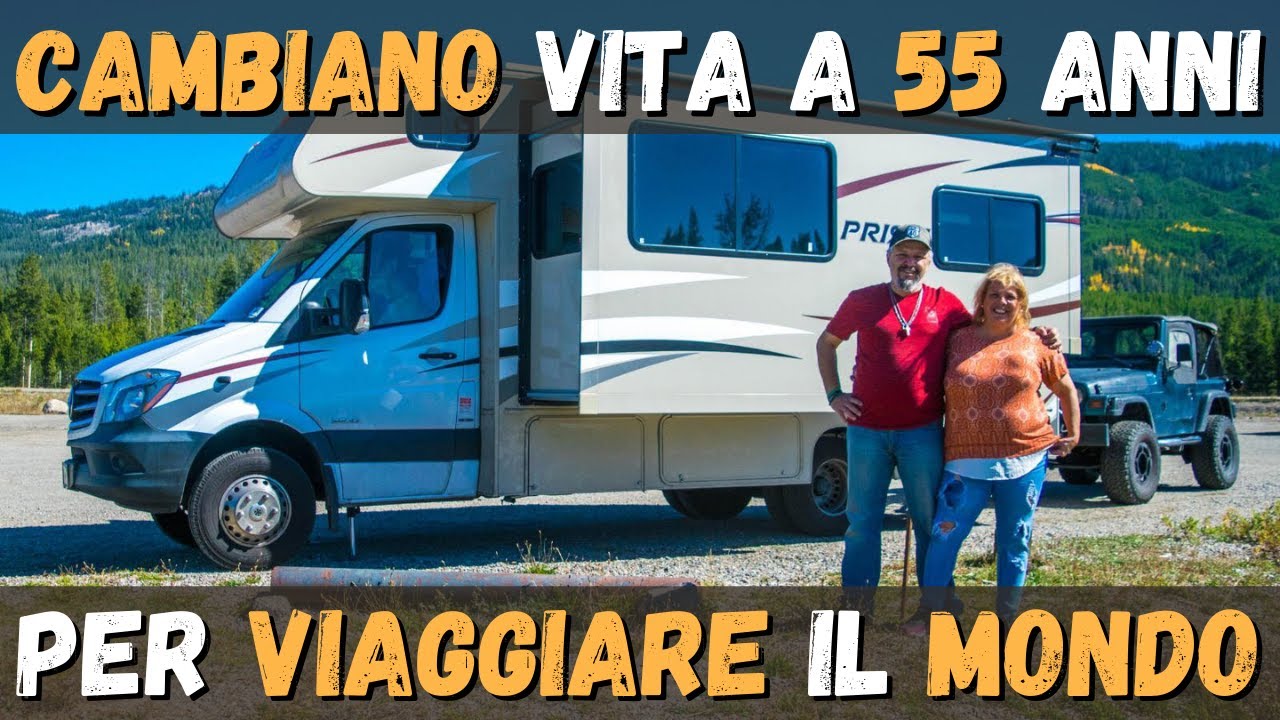 VENDONO TUTTO A 55 ANNI PER VIAGGIARE IL MONDO in CAMPER | Ep. 58