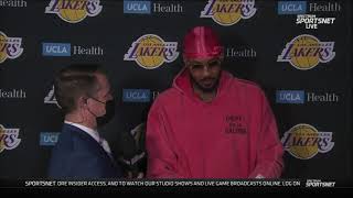 A threat..a sniper - James on Melo after Lakers' 113-101 victory over Cavs